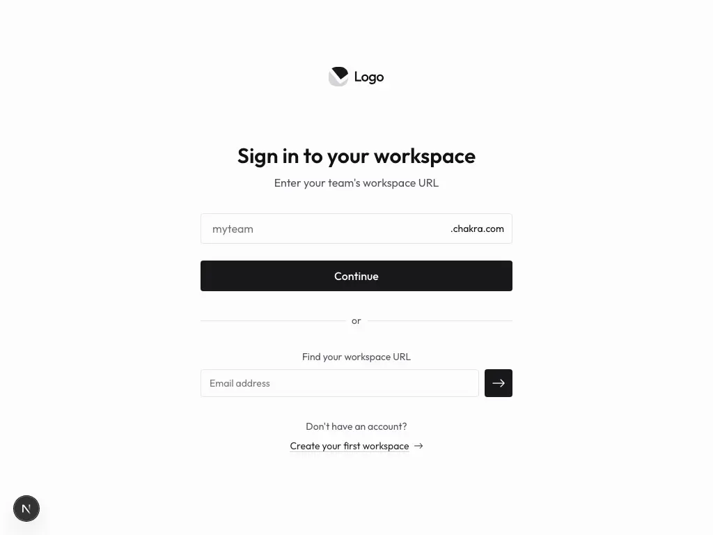 Workspace Login 01