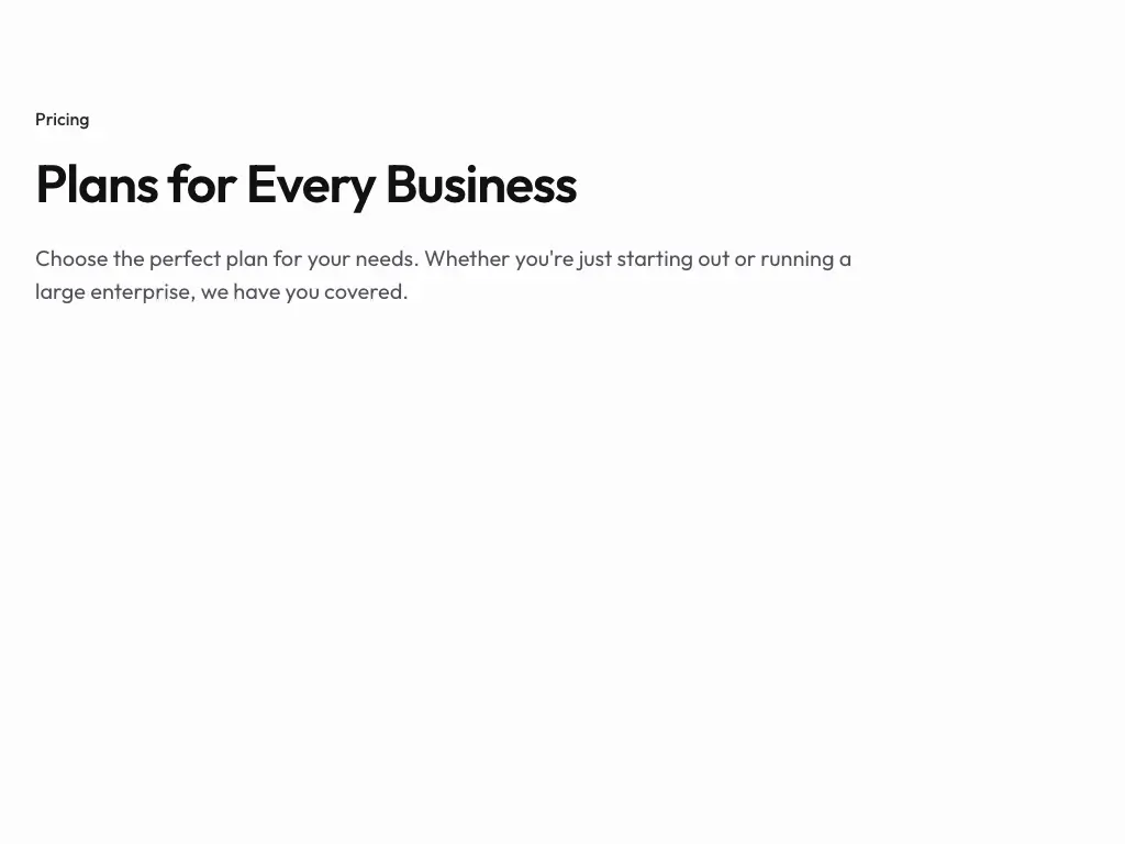 Page Header