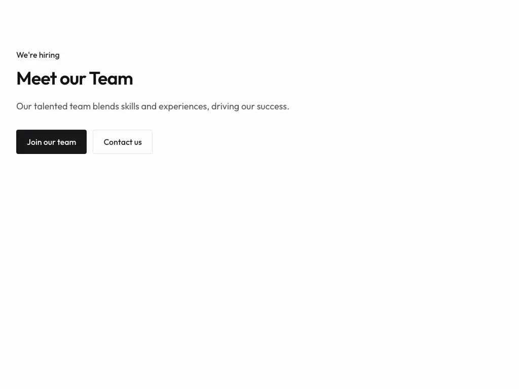 Section Header With Call To Action