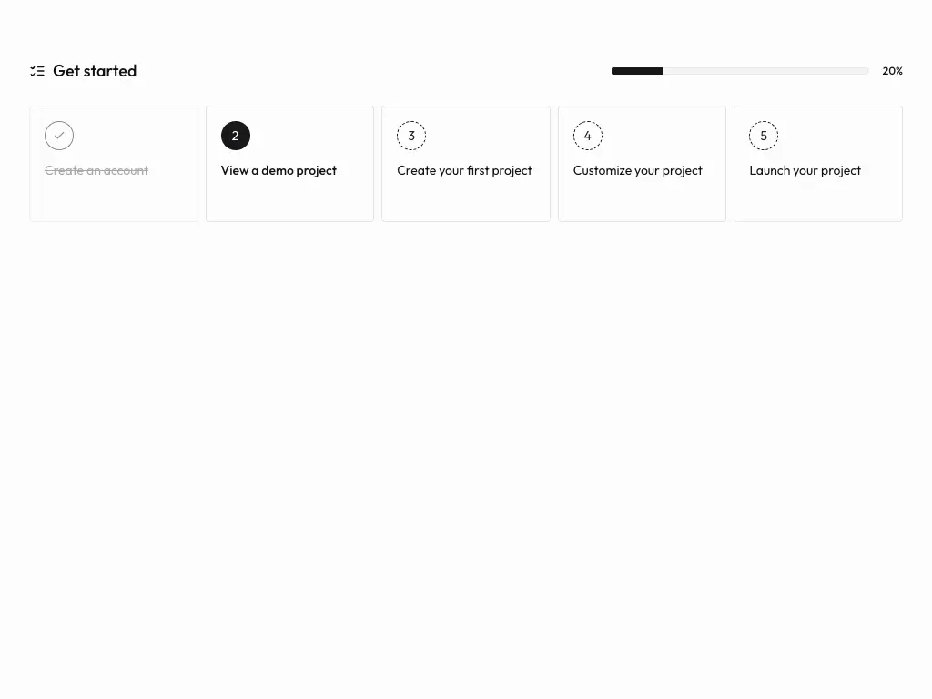 Onboarding With Checklist